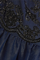 Thumbnail for your product : Notte by Marchesa 3135 Notte by Marchesa Embellished tulle gown