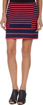 Thumbnail for your product : Thakoon Mixed-Stripe Jersey Mini-Skirt