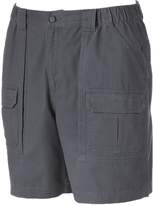 Thumbnail for your product : Croft & Barrow Big & Tall Side Elastic Cargo Shorts