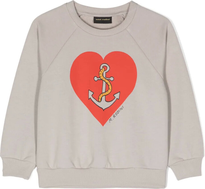 Mini Rodini Anchor-Print Sweatshirt