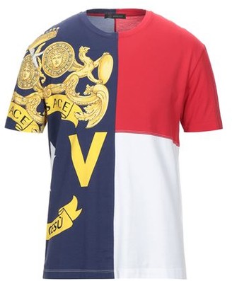versace t shirt blue