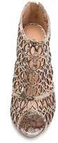 Thumbnail for your product : Alexandre Birman Python Cage Booties