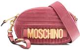 Thumbnail for your product : Moschino quilted logo belt bag