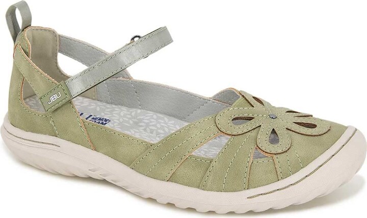 Jambu Women Magnolia Slip-On Mary-Jane Flat Shoes
