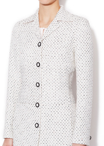 Thumbnail for your product : Carolina Herrera Tweed Long Coat