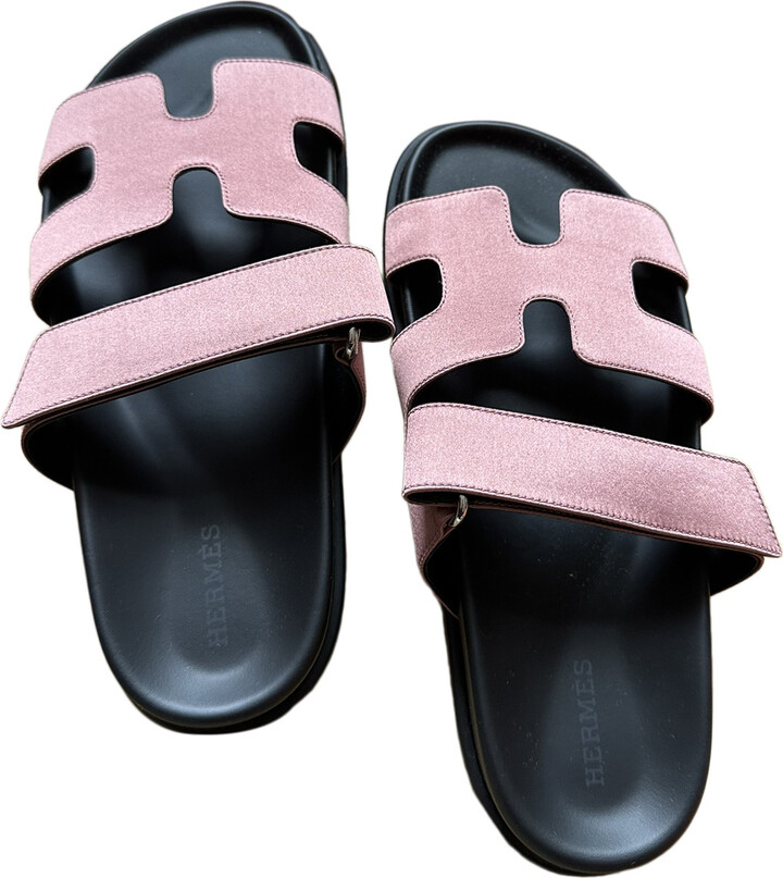 Hermes Chypre cloth sandal - ShopStyle