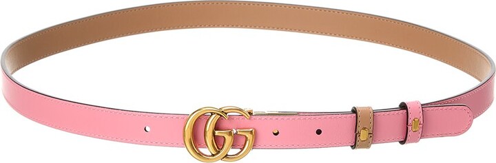 NEW GUCCI GG Marmont reversible thin belt 