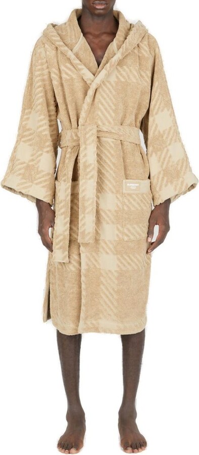 Dolce & Gabbana Bath Robe in Terry Cotton Jacquard - ShopStyle