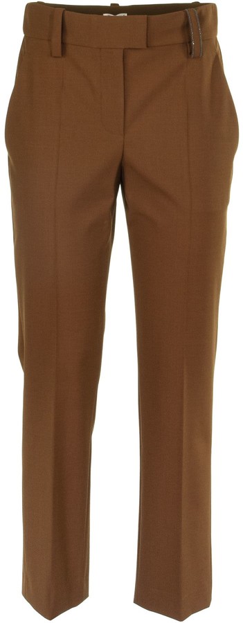 high rise cigarette pants