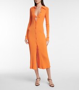 Thumbnail for your product : Dodo Bar Or Ribbed-knit maxi dress