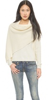 Thumbnail for your product : Autograph Addison Loomis Turtle Neck Overlay Sweater