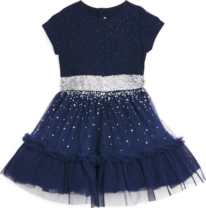 Billieblush Sequin Tulle Dress