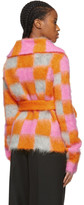 Thumbnail for your product : Kenzo Multicolor Mohair Intarsia Buttoned Jacket