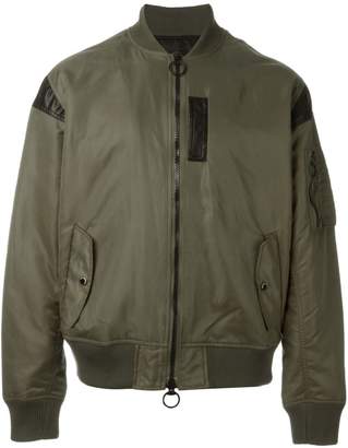 Mostly Heard Rarely Seen classic bomber jacket