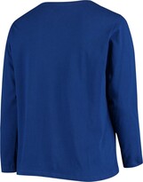 Thumbnail for your product : Fanatics Women's Plus Size Royal Los Angeles Rams Primary Logo Long Sleeve T-shirt