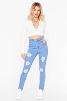 womens petite black ripped jeans