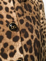 Thumbnail for your product : Dolce & Gabbana Leopard Print Coat