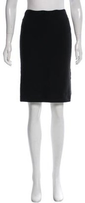 Herve Leger Fitted Pencil Skirt