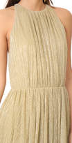 Thumbnail for your product : Halston Metallic Back Strap Dress