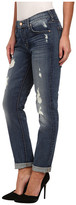 Thumbnail for your product : 7 For All Mankind Josefina w/ Rolled Hem in Slim Illusion Aggressive Atlas Blue 2
