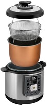 Thumbnail for your product : Kalorik Black and Stainless Steel Perfect Sear Pressure Cooker