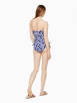 Thumbnail for your product : Kate Spade Moonstone beach bandeau one-piece swimsuit