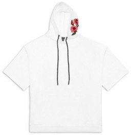 short sleeve hoodie mens