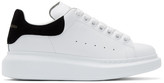 Thumbnail for your product : Alexander McQueen White and Black Oversized Sneakers