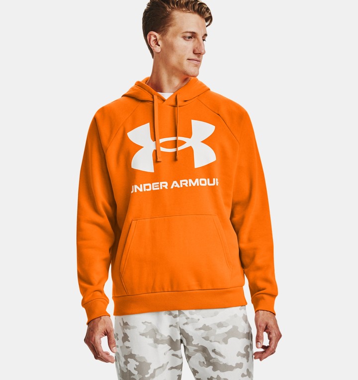 royal blue and orange hoodie