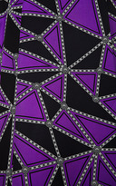 Thumbnail for your product : Fausto Puglisi Geo Blocked Silk Twill Long Skirt