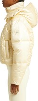 Thumbnail for your product : Alo Pearlized Pristine Crop Puffer Jacket
