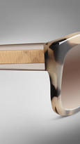 Thumbnail for your product : Burberry Trench Collection Square Frame Sunglasses