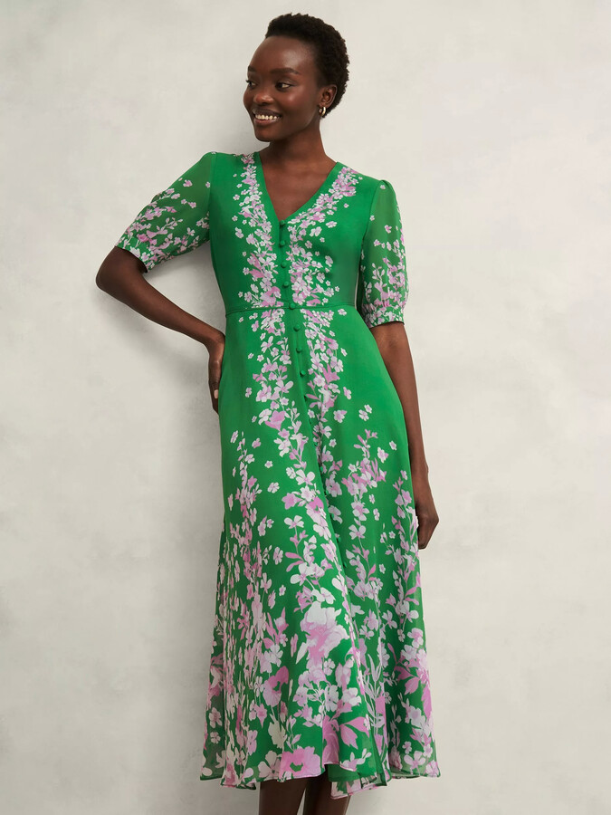 Hobbs London Women's Green Dresses ShopStyle UK
