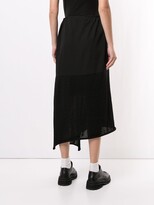 Thumbnail for your product : Y's Drawstring Waist Ribbed Skirt