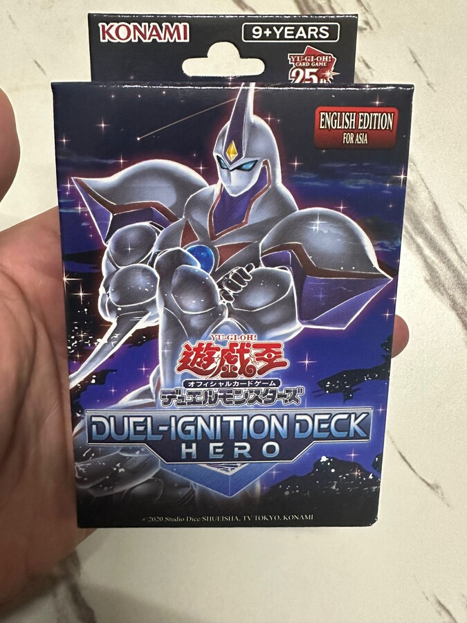 None Original English Yu gi oh Duel Monsters 25th Structure Deck:SORDSOUL HERO Advent of Eyes of Blue SD47 Collection Booster Box