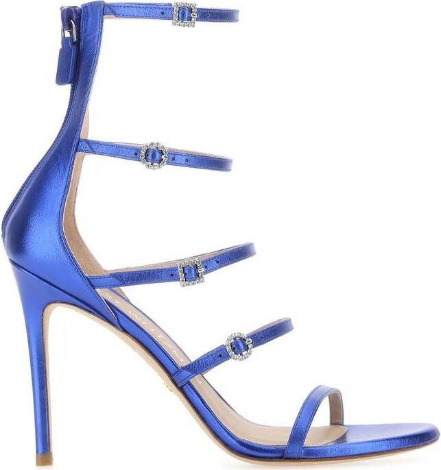 Stuart Weitzman Women's Blue Sandals on Sale with Cash Back | ShopStyle