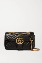 Thumbnail for your product : Gucci Gg Marmont Quilted Leather Shoulder Bag