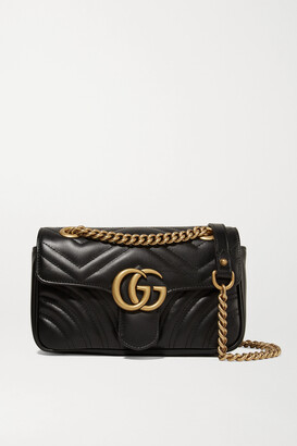 Gucci Gg Marmont Quilted Leather Shoulder Bag
