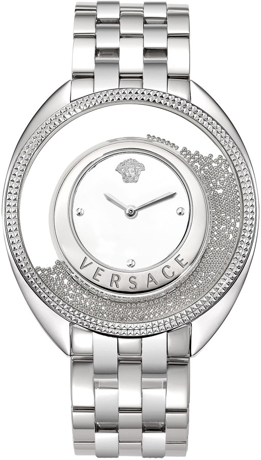 Versace Women's Stainless Steel Bracelet Watch, 36mm ShopStyle