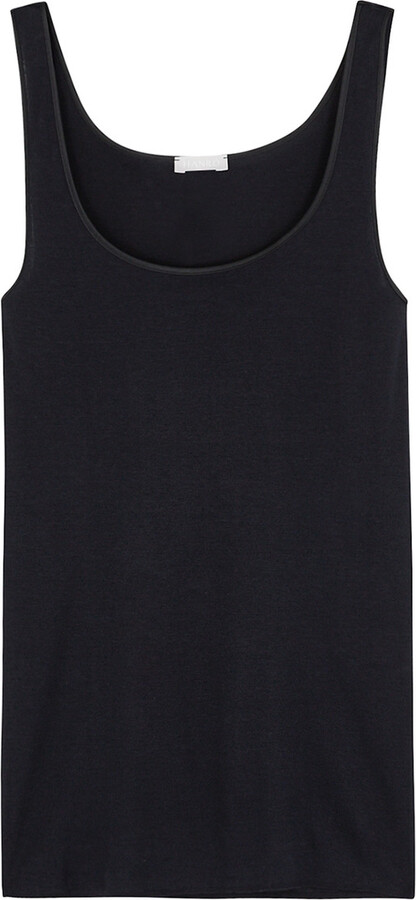 Hanro Seamless Cotton Tank