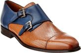 Thumbnail for your product : Mezlan Rocky Double Monk Leather Loafer