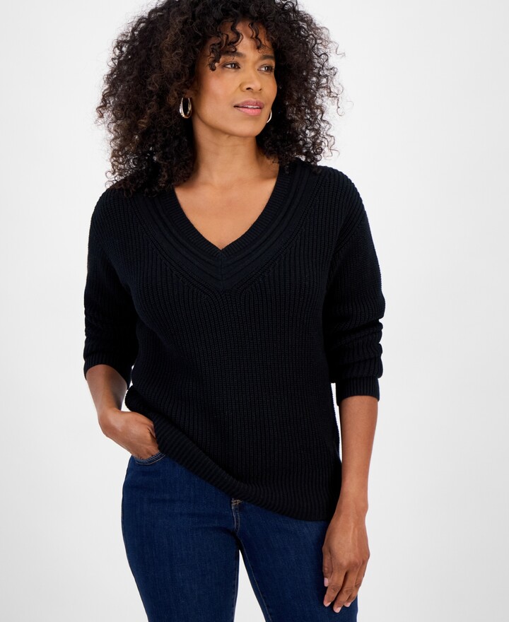 V Neck Sweater Macys Womens Sweaters V Neck Sweater Macys Womens - Main Image