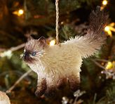 Thumbnail for your product : Pottery Barn Bottlebrush Siamese Cat Ornament