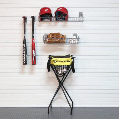 StoreWALL Baseball Organizer 4 Piece Slatwall Accessory Kit