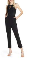 Thumbnail for your product : Harlyn Embroidered Lace Jumpsuit