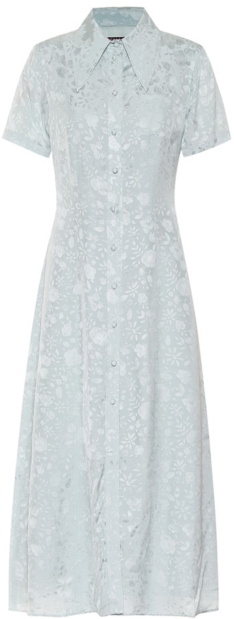 anna jacquard prom dress