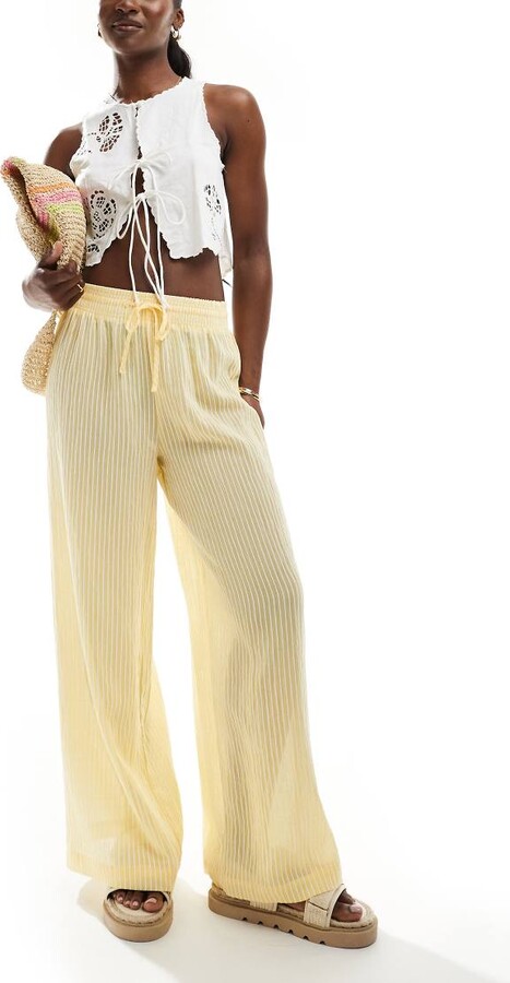 ladies trousers bershka striped pants