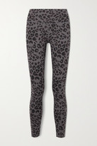 Thumbnail for your product : Varley Century Printed Stretch Leggings - Dark gray
