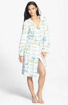Thumbnail for your product : Carole Hochman Designs 'Fresh Rose Tiles' Short Hooded Robe
