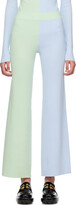 Thumbnail for your product : Helmstedt Green & Blue Awa Trousers